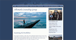 Desktop Screenshot of albemarlecounselinggroup.com