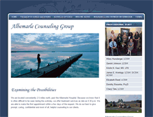 Tablet Screenshot of albemarlecounselinggroup.com
